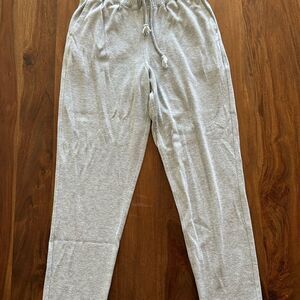 Faherty Gray Joggers with Soft Fabric and Adjustable Waist